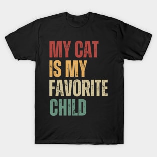 My cat is My Favorite Child T-Shirt